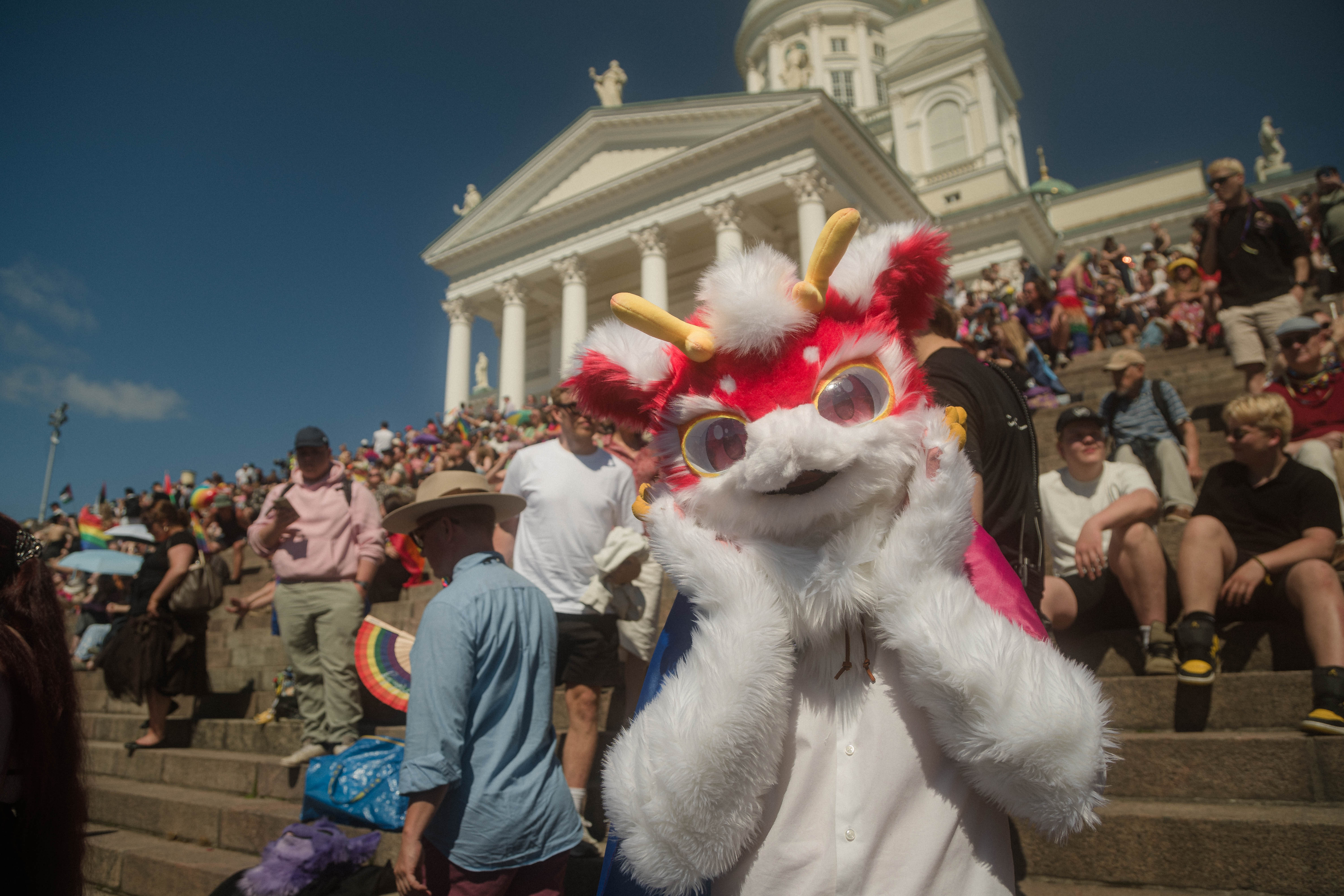 Me at Helsinki Pride 2026